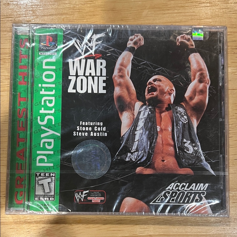 WWF War Zone PlayStation One Game - Factory Sealed - PS1